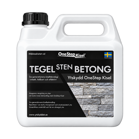 OneStep Kisel - Ytskydd för betong/sten/puts 3L & 5L