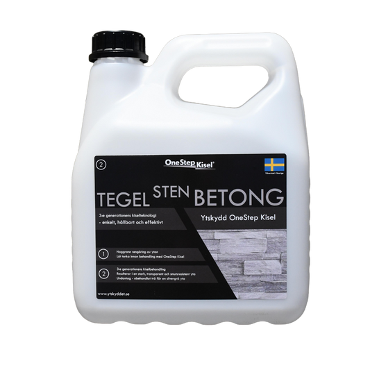 OneStep Kisel - Ytskydd för betong/sten/puts 3L & 5L